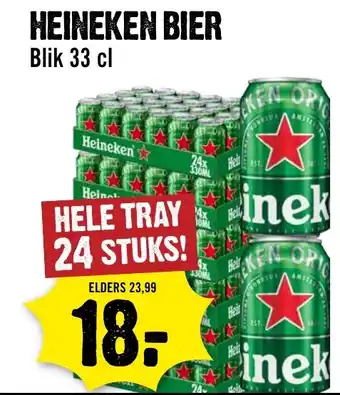 Dirck 3 Heineken bier aanbieding