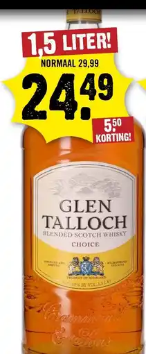 Dirck 3 Glen talloch aanbieding