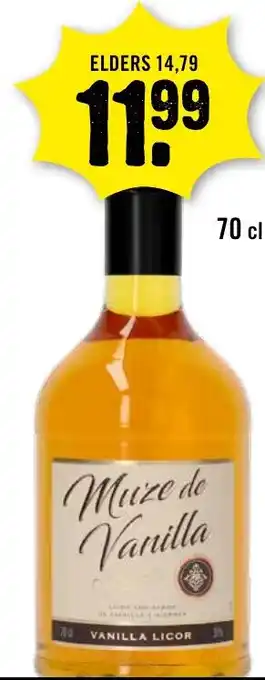 Dirck 3 Muze de Vanilla aanbieding