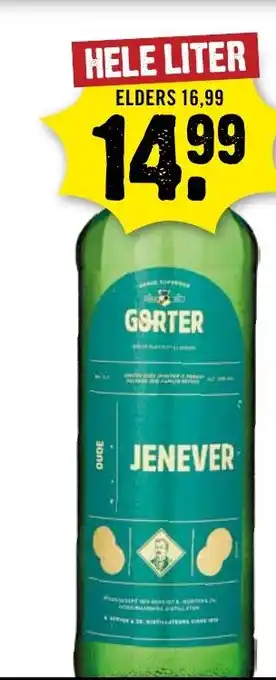 Dirck 3 Gorter Oude Jenever aanbieding
