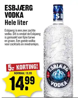 Dirck 3 Esbjærg Vodka aanbieding