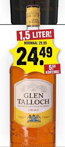 Dirck 3 Glen Talloch aanbieding