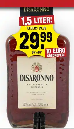Dirck 3 Disaronno aanbieding
