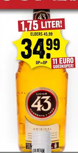 Dirck 3 Licor 43 aanbieding