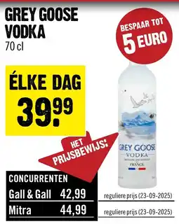 Dirck 3 Grey Goose vodka aanbieding