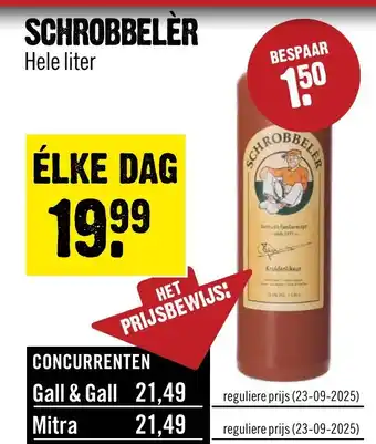 Dirck 3 Schrobbeler aanbieding