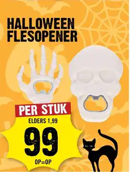 Dirck 3 Halloween flesopener aanbieding