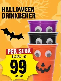Dirck 3 Halloween drinkbeker aanbieding