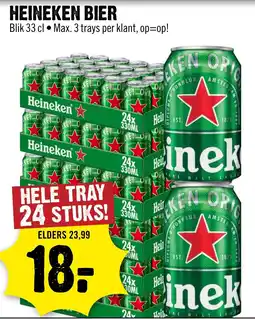 Dirck 3 Heineken Bier aanbieding