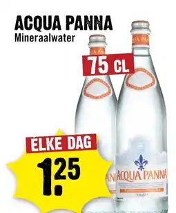 Dirck 3 Acqua panna aanbieding