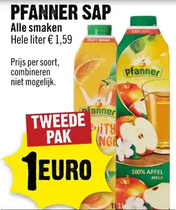 Dirck 3 Pfanner Sap aanbieding