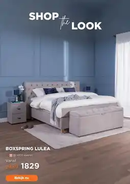 TotaalBED Boxspring Lulea aanbieding