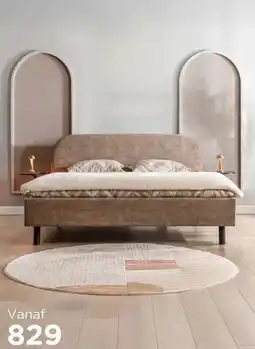 TotaalBED Bed Aalst | 140 x 200 cm | Adore 430, latte aanbieding