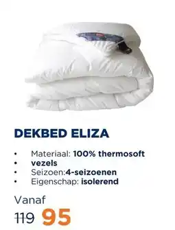 TotaalBED Dekbed Eliza 100% thermosoft | 140 x 200 cm | 4-seizoenen aanbieding
