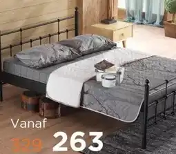 TotaalBED Bed Bern | 140 x 200 cm | Antraciet aanbieding