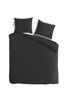 TotaalBED Dekbedovertrek Noa Antraciet 140 x 200/220 cm aanbieding