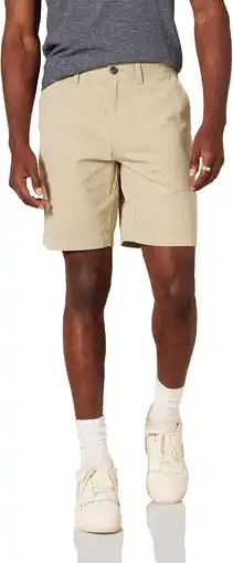 Amazon Amazon Essentials heren Casual Shorts Slim-fit 9 Short aanbieding