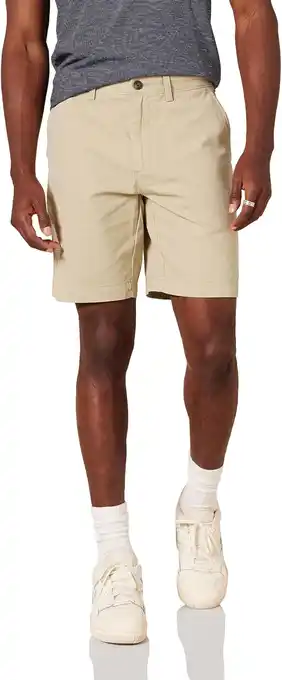Amazon Amazon Essentials heren Casual Shorts Slim-fit 9 Short aanbieding