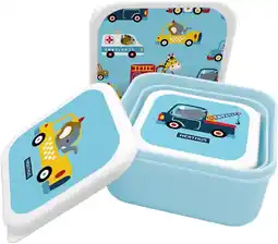 Amazon NERTHUS FIH 1330 Stapelbare containers voor kinderen, set met 3 containers voor kinderen, BPA-vrij aanbieding