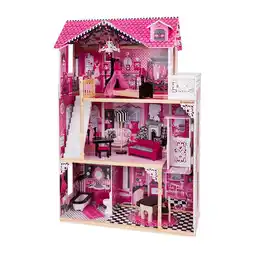 Action KidKraft houten poppenhuis Amelia aanbieding
