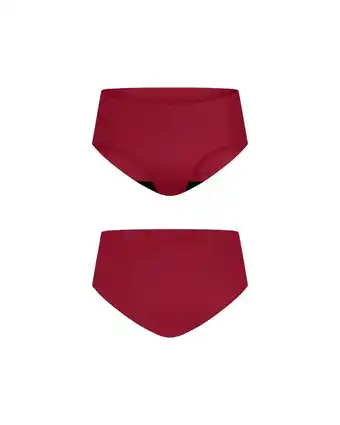 ANWB Moodies Undies Incontinentie ondergoed Hiphugger Rood aanbieding