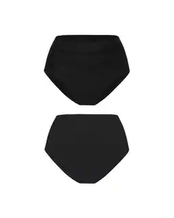 ANWB Moodies Undies Menstruatie zwemkleding Highwaist Zwart aanbieding