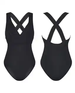 ANWB Moodies Undies Menstruatie zwemkleding Badpak Zwart aanbieding