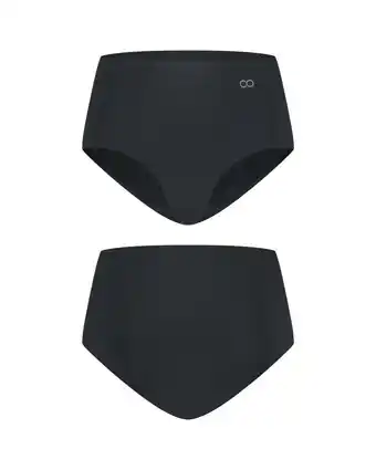 ANWB Moodies Undies Menstruatie ondergoed Highwaist Hiphugger Zwart aanbieding