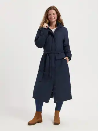 ANWB Mgo Maira Dames Wintermantel Waterafstotend Marineblauw aanbieding