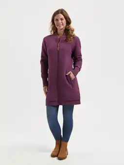 ANWB Mgo Rosan Dames Halflang outdoorvest Paars aanbieding