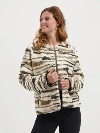 ANWB Mgo Lana Dames Vest Teddy look- Wit Gebroken Wit aanbieding
