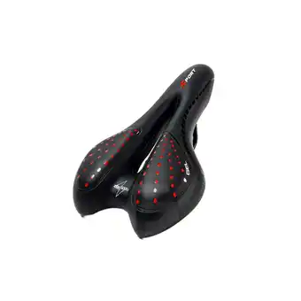 ANWB Voltano Sport Trekking Fietszadel Unisex Rood aanbieding