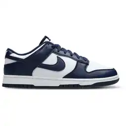 Foot Locker Nike Dunk Sneakers Heren - Wit - Maat 42.5 - Leer aanbieding