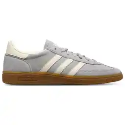 Foot Locker Adidas Handball Spezial Sneakers Heren - Grijs - Maat 43 1/3 - Leer aanbieding