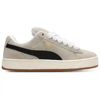 Foot Locker Puma Suede Kindersneakers - Beige - Maat 38.5 - Suède aanbieding