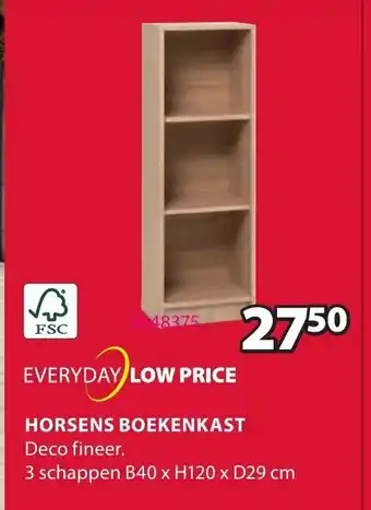 Jysk Horsens boekenkast aanbieding