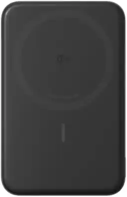 Coolblue Anker Draadloze Powerbank met MagSafe en Qi2 Magneet 10.000 mAh met Snelladen Zwart aanbieding