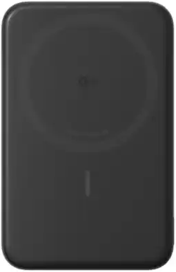 Coolblue Anker Draadloze Powerbank met MagSafe en Qi2 Magneet 10.000 mAh met Snelladen Zwart aanbieding