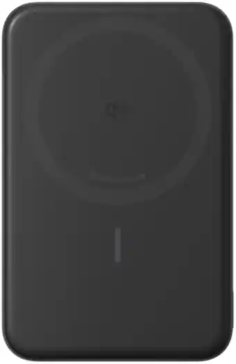 Coolblue Anker Draadloze Powerbank met MagSafe en Qi2 Magneet 10.000 mAh met Snelladen Zwart aanbieding