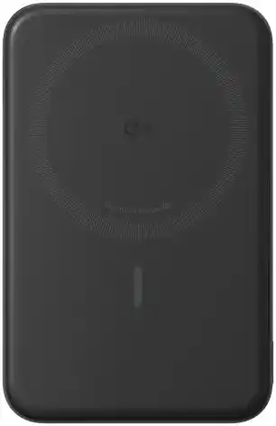 Coolblue Anker Draadloze Powerbank met MagSafe en Qi2 Magneet 10.000 mAh met Snelladen Zwart aanbieding