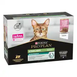 Zooplus MP Pro Plan Cat Sterilised 12 x 85 g- Zalm & Tonijn aanbieding