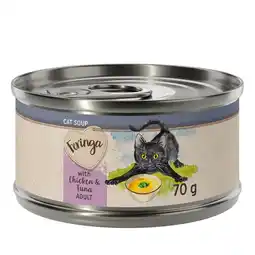 Zooplus Voordeelpakket Feringa Kattensoep 24 x 70 g - Kip en tonijn aanbieding