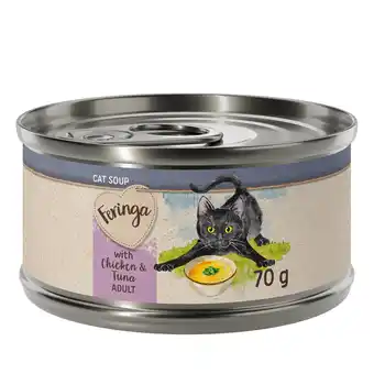 Zooplus Voordeelpakket Feringa Kattensoep 24 x 70 g - Kip en tonijn aanbieding