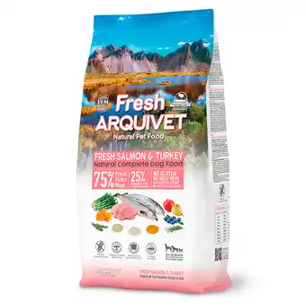 Zooplus 10kg Arquivet Fresh Zalm & Kalkoen droogvoer voor honden aanbieding