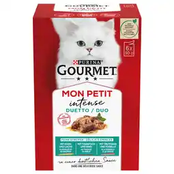 Zooplus 15% Korting! Gourmet ALC/MP/REV verschillende varianten - Mon Petit Mix Vlees & Vis (6 x 50 g) aanbieding