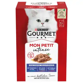 Zooplus 15% Korting! Gourmet ALC/MP/REV verschillende varianten - Mon Petit met Vis (6 x 50 g) aanbieding