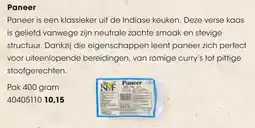 HANOS Paneer aanbieding