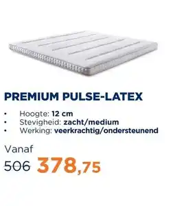 TotaalBED Topmatras Premium | Pulse-latex aanbieding