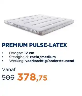 TotaalBED Topmatras Premium | Pulse-latex aanbieding