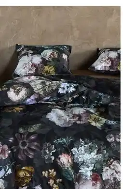TotaalBED Dekbedovertrek Fleur Night Blue 140 x 200/220 cm aanbieding
